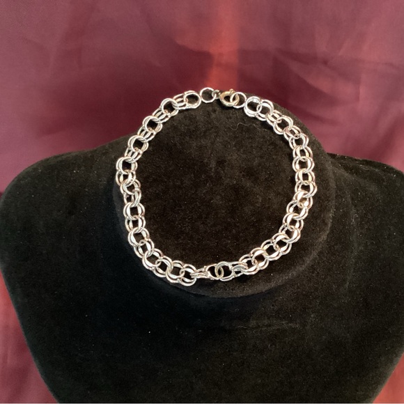 Vintage Silver Charm Bracelet - Picture 3 of 8